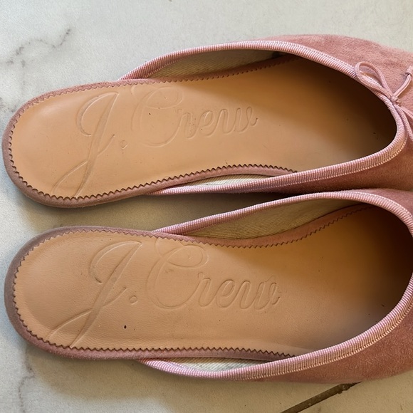 J. crew Zoe ballet slide mule pink side 9.5 - Picture 2 of 8